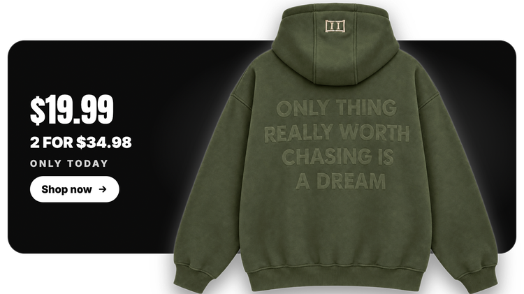 Dream Graphic Hoodie display card